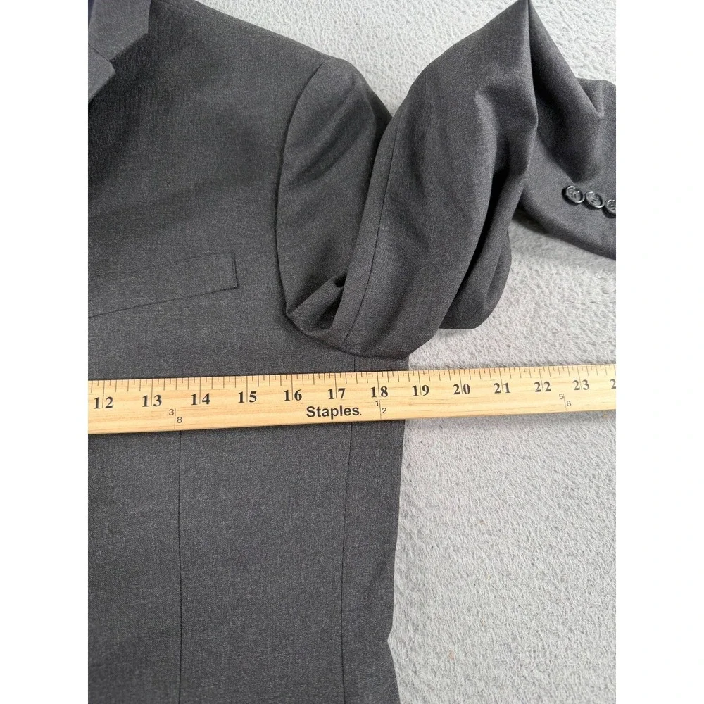 J. Crew Loro‎ Piana Ludlow Sport Coat Men's 36S Gray Wool 2-Button Blazer Jacket